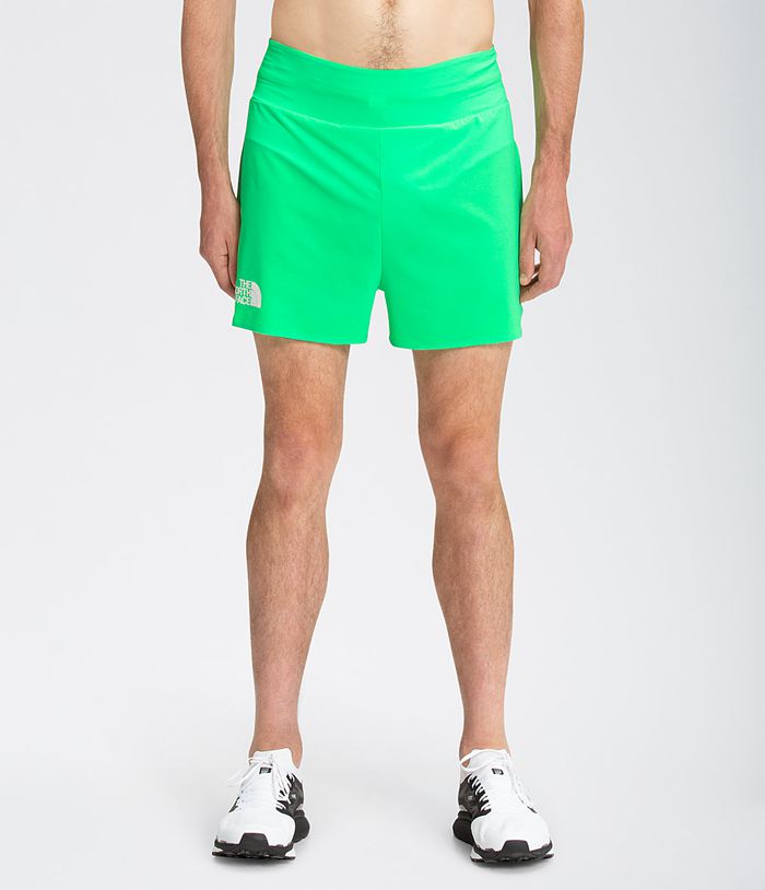 Pantalones Cortos The North Face Hombre Flight Stridelight - Colombia XCIMGR293 - Verde